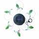 thumbnail image 5 of Carillón de viento solar, luz de viento, luz de colibrí, regalo, luz LED solar que cambia de color, luz colgante de jardín, (erizo de mar colorido) JAMW Sencillez, 5 of 5