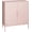 Pink,35.43"H, variant on BarefHaven Black Metal Locker Cabinet, 59.1" Lockable Storage Locker for Employees with Adjustable Shelves, Locking File Cabinet Door for Office, School, Gym, Garage