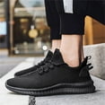 thumbnail image 2 of BUBUDENG Men Athletic Slip on Shoes Mesh Running Shoes Men For Gym Walking Shoes Comfortable, 2 of 10