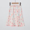 thumbnail image 2 of Loopsun Girls Skirts, Child's Summer Printed Kids Girls Botton Short Skirt Beige 5-6 Years, 2 of 3