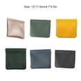 thumbnail image 3 of Leather Pouch Portable Waterproof Multipurpose Pocket Small Convenient Pouch Delicate Mini Bag Coin Purse Storage Girls Navy blue, 3 of 7