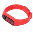 thumbnail image 4 of Digital Watch, Luminous Electronic Watch Portable Electronic Wrist Watch Waterproof  For Home Red, 4 of 8