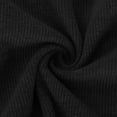 thumbnail image 7 of Yyeselk Women’s Long Sleeve Henley T Shirts Button Down Slim Fit Tops Scoop Neck Ribbed Knit Shirts Casual Solid Color Tee Pullover Top Black L, 7 of 7