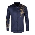 thumbnail image 1 of Mens Dress Shirts Long Sleeve Fashion Mens Long Sleeve Cardigan Button Blouse Printed Dress Shirts Tops Mens Shirts Long Sleeve Mens Long Sleeve Shirts Long Sleeve Dress Mens Fashion Shirts, 1 of 5