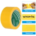 thumbnail image 4 of Uxcell Pickleball Ball Court Marking Tape 66ft, Marking Edge Guard Ultra-Adhesive Tape, Yellow 2 Pcs, 4 of 7