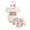 Z82girls summer outfits-White, variant on Newborn Baby Girl my 1st 4th of July Letter Embroidery Romper + Print Tutu Bloomer with Headband 3Pcs Summer Outfit Set 3 6 12 18 Months