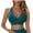 Sky Blue, variant on Ayolanni Swim Suits for Women Push up Cutout V-Neck Green Padded Cheeky Sheer Swim Top Bathing Suits for Women L