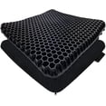thumbnail image 5 of Gel Seat Cushion for Long Sitting - 1.65inch Double Thick Cooling Egg Cushion for Back, Hip, Sciatica, Coccyx, Tailbone Pain Relief - Office Chair Car Seat Cushion – Wheelchair Cushions, 5 of 5