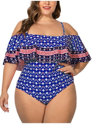 Sexy Dance Womens Plus One-piece Swimsuits in Womens Plus Swimsuits 