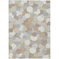 thumbnail image 2 of Addison Rugs Chantille Indoor/Outdoor Transitional Geometric Ivory Machine Washable Rectangle Rug, 9' x 12', 2 of 8