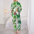 thumbnail image 5 of Kll Cactus 3 Print Women'S Long Sleeve Pajamas With Pants Sleepwear Loungewear 2 Set-Large, 5 of 9