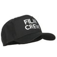 thumbnail image 5 of Film Crew Embroidered Twill Pro Cap - Black OSFM, 5 of 5