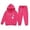 Hot Pink, variant on WAYUTE Girls 2 Piece Hooded Tracksuit Cute Cartoon Print Sweatshirts and Pants for Toddler Kids Fall Outfits Fashion Clothing Set Casual Outdoor,Purple,Size 8-9 Y
