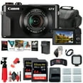 thumbnail image 1 of Canon PowerShot G7 X Mark II Digital Camera with 2 x 64GB Cards & 3 Batteries(International Model), 1 of 6