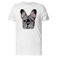 thumbnail image 1 of French Bulldog Head T-Shirt Men -Image by Shutterstock, Male Medium, 1 of 4