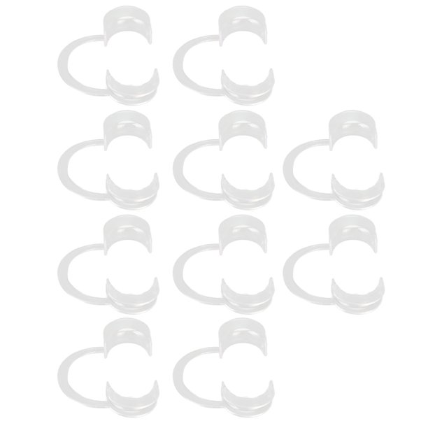 Retractor de Mejillas Desechable 10 Piezas Abridor de Boca Dental Transparente para Clínicas Conveniente Previene el Movimiento de la Lengua Material ABS Fácil de Mantener ANGGREK Otros