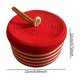 thumbnail image 5 of Cesta de almacenamiento de cuerda redonda con tapa tejida para decoración del hogar, vacía, multiusos Manzana, 5 of 5