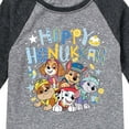 thumbnail image 3 of Paw Patrol - Happy Hanukkah - Toddler And Youth Raglan Graphic T-Shirt, 3 of 6