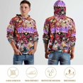 thumbnail image 6 of Hazbin Hotel Hoodie 3D Print Pullover Hooded Long Sleeve Sweatshirts Tops Blouse with Pocket for Mens Womens, 6 of 7