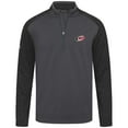 thumbnail image 2 of Men's Levelwear Charcoal Carolina Hurricanes Aztec Insignia Core Quarter-Zip Pullover Top, 2 of 3