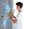 thumbnail image 4 of Corrosion Resistance Professional Trumpet Trumpet Correct Pitch For Music Lover Trumpet, 4 of 8
