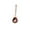 C, variant on Creative Stainless Steel Guitar Shaped Coffee Spoon with Titanium Plating for Stirring Tea and Dessert Multicolor