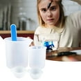 thumbnail image 2 of 6PCS DIY Silicone Resin Measuring Cups Tool Kit 100mL Measure Cups Mixing Sticks Spoon for, 2 of 7