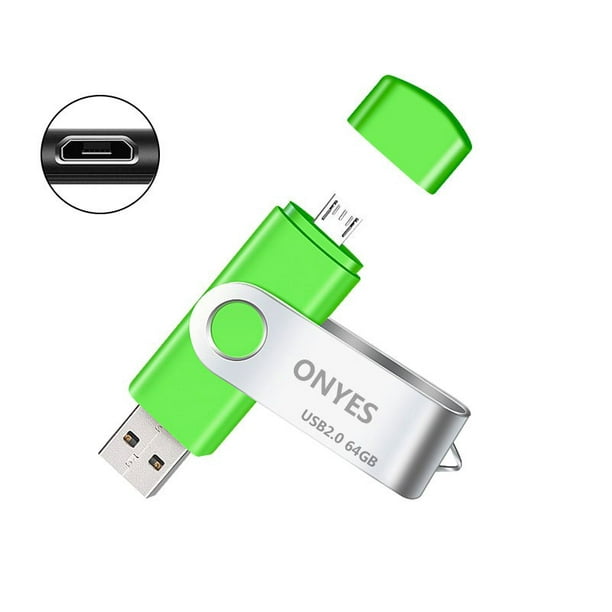 USB Flash Drive Large Capacity USB 2.0 360 Rotation Dual Use U Disk 100GB 64GB For Laptop Android Phone Red Yellow Green Blue And More Colors Available Walmart.com