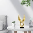 thumbnail image 2 of Estatua de águila/ángel, adorno, estatuilla, escultura de resina, obra de arte Feng Shui, artesanía para El 105x3x15cm los 7x3x15cm, 2 of 5