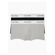 Calvin Klein Men's NB1541-997 Modern Cotton Stretch 2-Pack Low Rise Trunks L