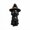 A, variant on Halloween Cat Witch Figurine 3.9 Inches, Resin Black Cat Figurine, Adorable Cat with Witch Hat on, Cute Cat Gift, Cast in The Finest Resin (A)