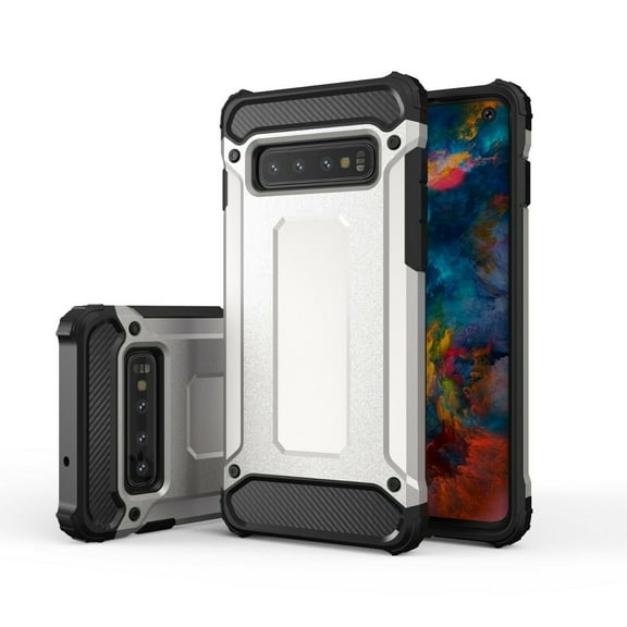 For Samsung Galaxy S10  Plus Case, High-Quality Anti-Shock Protective Cover Armor Guard Shield w/ Lifetime Warranty