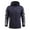 Dark Blue, variant on IYTR Men's Hooded Jacket Zipper Lightweight Windbreaker Outdoor Sport Coat Long Sleeve Black Black L