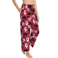 thumbnail image 2 of Uemuo Cute Dog Pattern Women's Wide Leg Palazzo Lounge Pants with Pockets Light Weight Loose Comfy Casual Pajama Pants-X-Large, 2 of 9