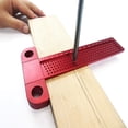 thumbnail image 4 of T Type Aluminum Alloy Metric Measuring Ruler 160mm Woodworking Tool, 4 of 5