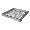 thumbnail image 2 of Stainless Steel Outdoor Drain Grate with Enhanced Design for Clog Prevention, 2 of 9