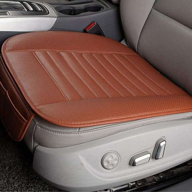 Car Front Seat Cushion Breathable Pu Leather Bamboo Charcoal Interior Cover Pad For Auto Supplies Office Chair Protector Bottom Com - Car Seat Cover Mr Diy Car Front Seat Cushion Breathable Pu Leather Bamboo Charcoal Interior Cover Pad For Auto Supplies Office Chair Protector Bottom Com - Car Seat Cover Mr Diy