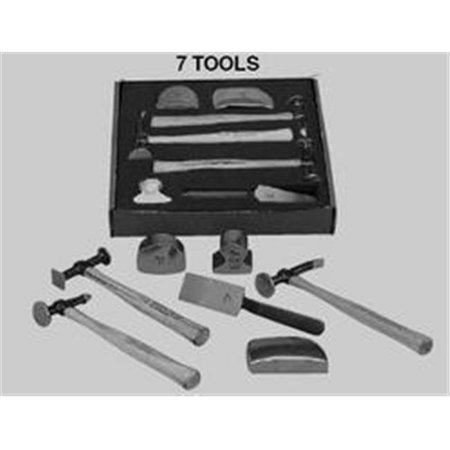 Martin Tools 644KFG 4-Piece Body And Fender Kit With Fiberglass Handles 2 thumbnail image
