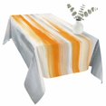 thumbnail image 2 of Burnt Orange Grey Ombre Table Cloth Waterproof Tablecloths, Abstract Art Oil Painting Modern Tablecloth Dining Table Cover for Kitchen Party Tabletop Outdoor, Rectangle Tablecloth 60x120 Inch, 2 of 9