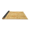 thumbnail image 2 of Ahgly Company Indoor Rectangle Abstract Brown Modern Area Rugs, 2' x 4', 2 of 4