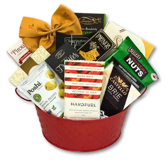 Mix n' Mingle Holiday Treats Gift Basket