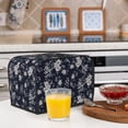 thumbnail image 6 of Lsque Retro Flower Print 2 Slice Toaster Cover , Kitchen Appliance Dustproof Protector , Toaster Protector Dustproof Kitchen Appliance Cover, 6 of 7