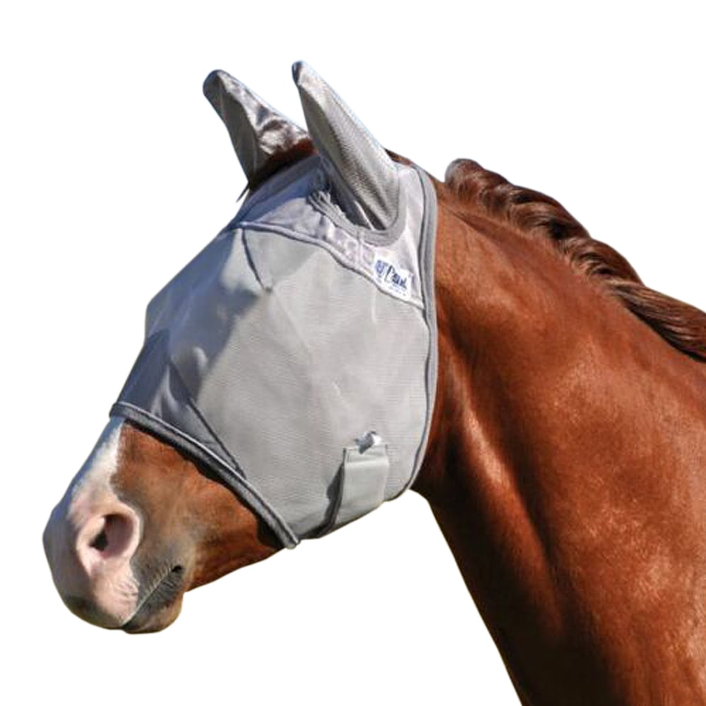 Cashel Crusader Masque anti-mouches pour cheval avec