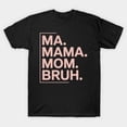 thumbnail image 1 of T-Shirt Unisexe Vintage Amusant Rétro Sport avec Graphique « Baseball Mom », Tailles jusqu'à 3TG, 1 of 4