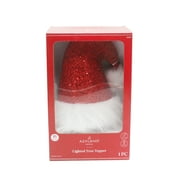 10" Santa's Hat Lighted Tree Topper by Ashland-Christmas Tree Topper