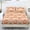 Bow Pumpkin, variant on Yuyamidu Turkey Maple Leaves King Bedding Set, Fade-Resistant 3 Piece Sheet Set with Fitted Sheet & Pillowcases for Thanksgiving Buffalo Grid