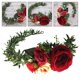 thumbnail image 3 of Rose Wreath Headwear For Women Perfect For Photo Shoots Carnival And Masquerade Events In Red Color For Festivals 1Pack, 3 of 5