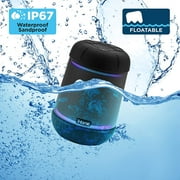 Bluetooth Rechargeable Waterproof Speaker with Voice Control