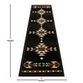 thumbnail image 4 of Flash Furniture Amado Rectangular Southwestern Black, Beige, Brown Area Rug, 2' x 7', 4 of 6