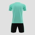 thumbnail image 3 of Cethrio Boys Activewear Outfit Sets, Summer Football Quick-dry T-shirts and Shorts Sets Green Size 8, 3 of 3